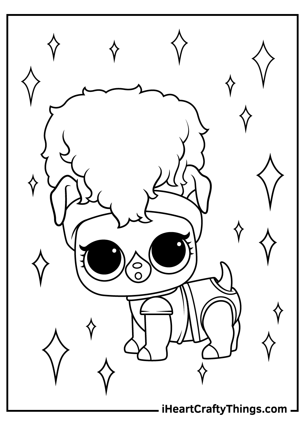 99 Lol Doll Coloring Pages Free Printable 76