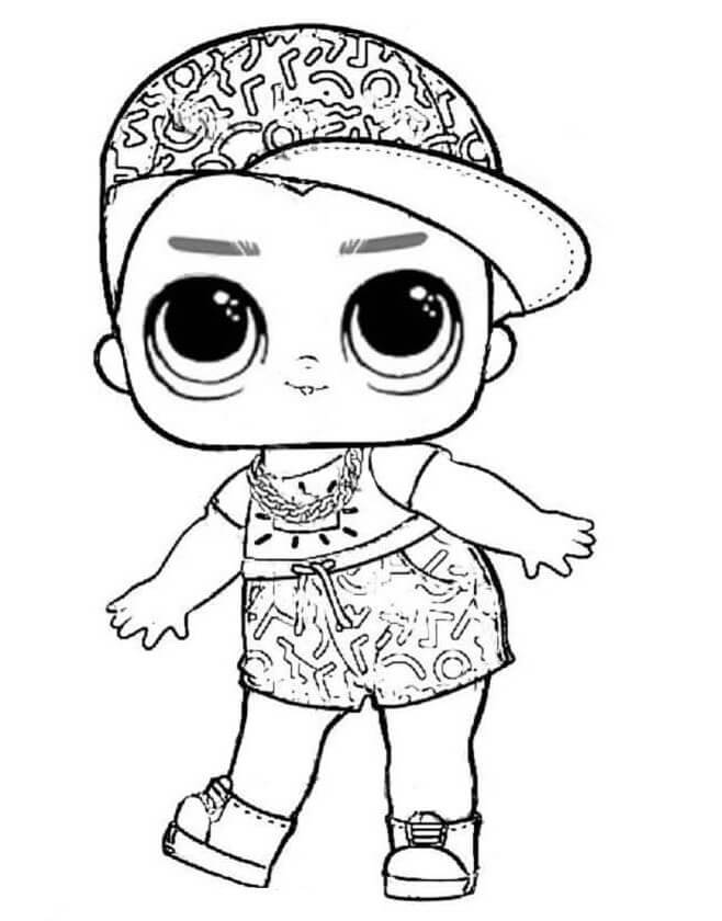 99 Lol Doll Coloring Pages Free Printable 77