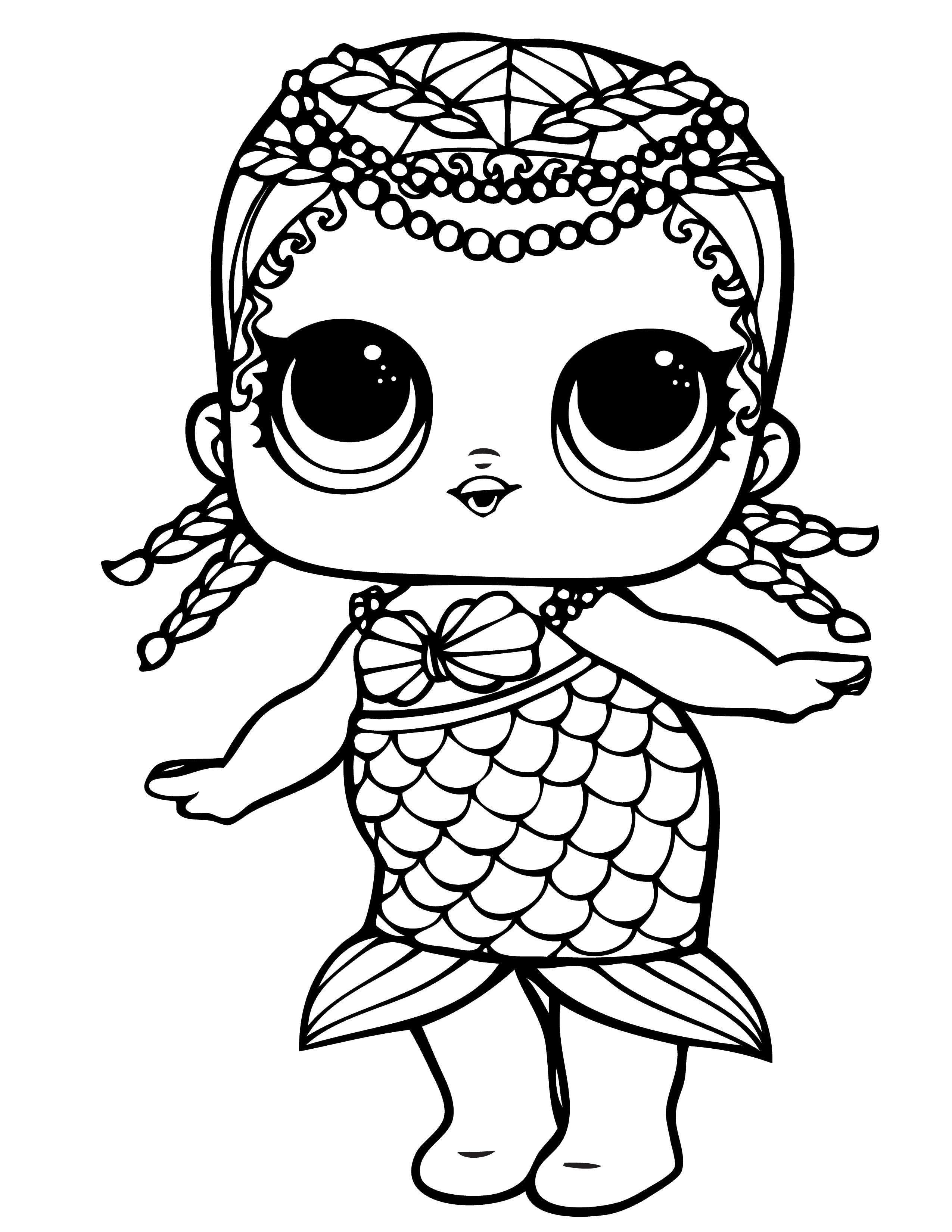 99 Lol Doll Coloring Pages Free Printable 78