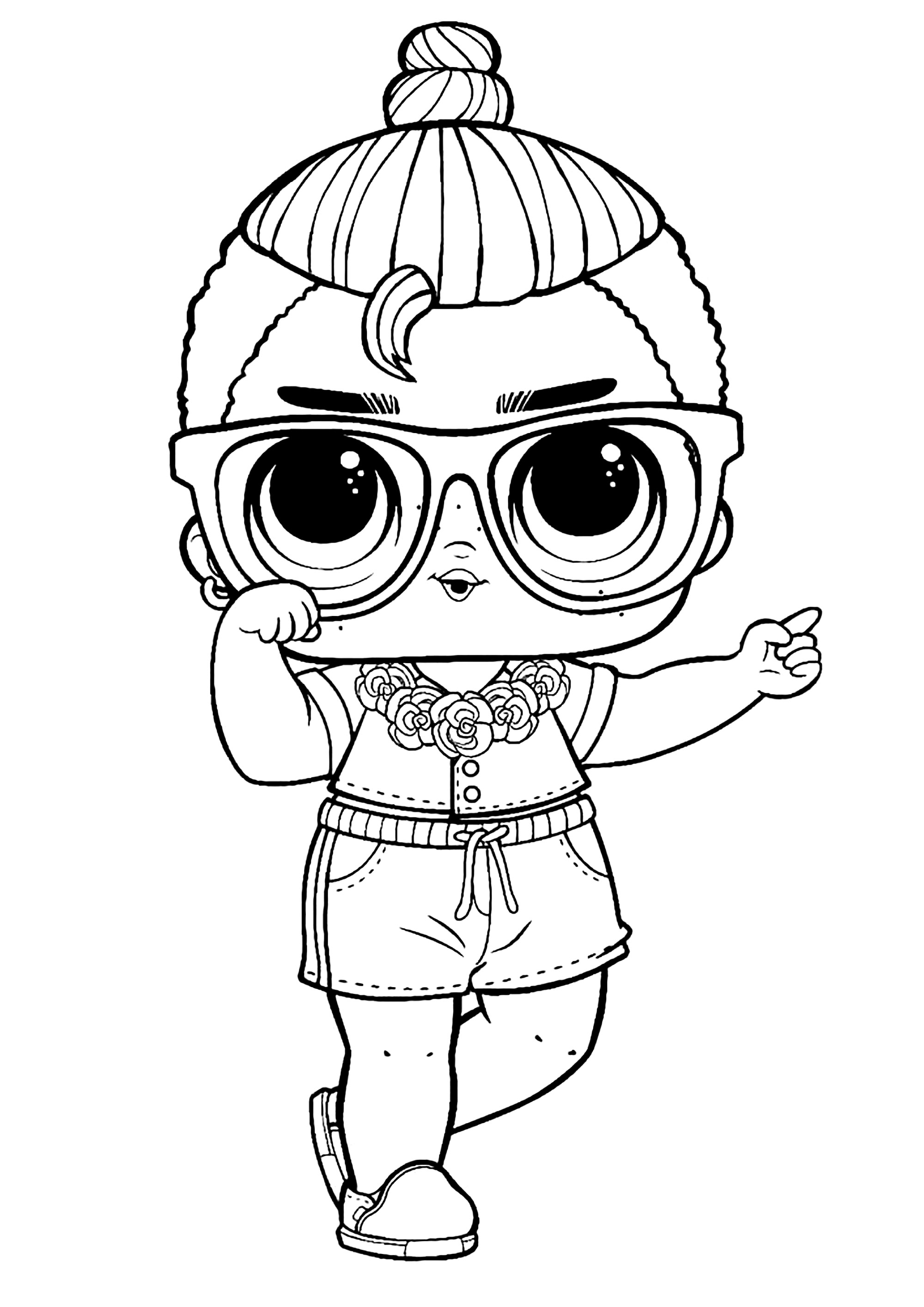 99 Lol Doll Coloring Pages Free Printable 79