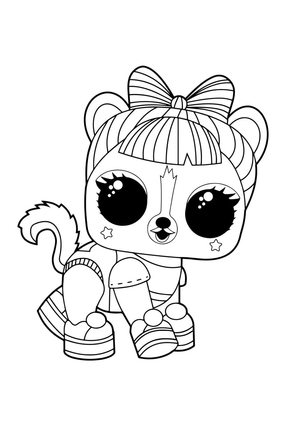 99 Lol Doll Coloring Pages Free Printable 8