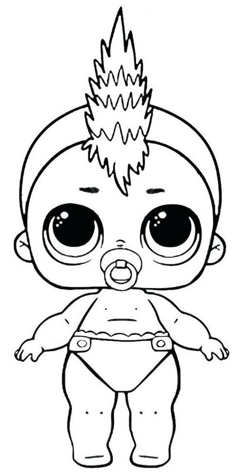 99 Lol Doll Coloring Pages Free Printable 81