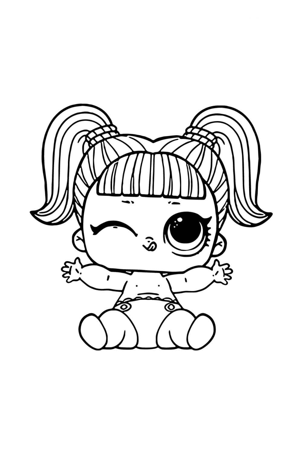 99 Lol Doll Coloring Pages Free Printable 84