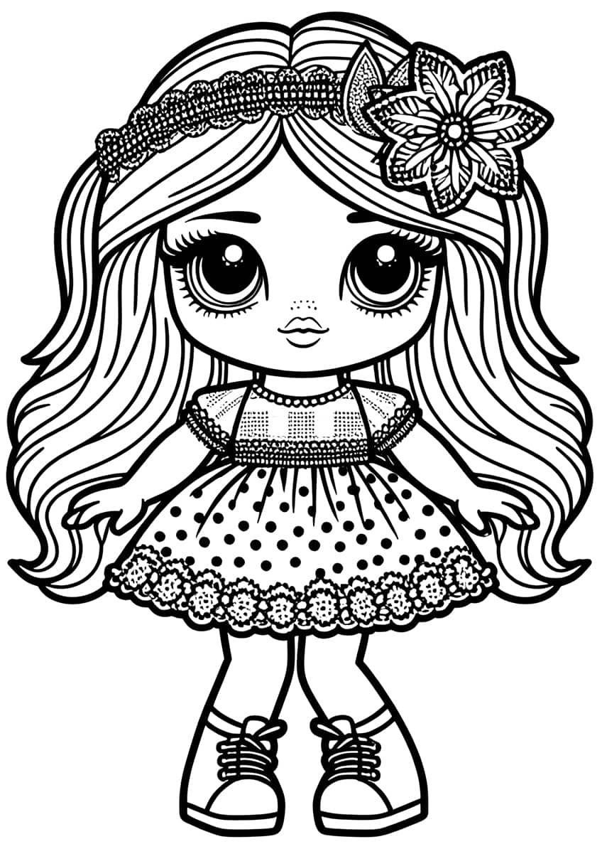 99 Lol Doll Coloring Pages Free Printable 85