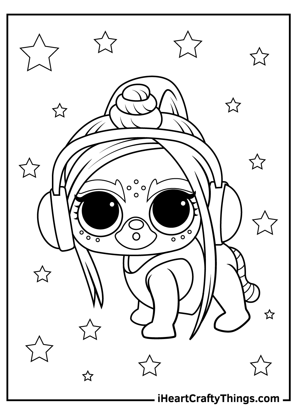 99 Lol Doll Coloring Pages Free Printable 86