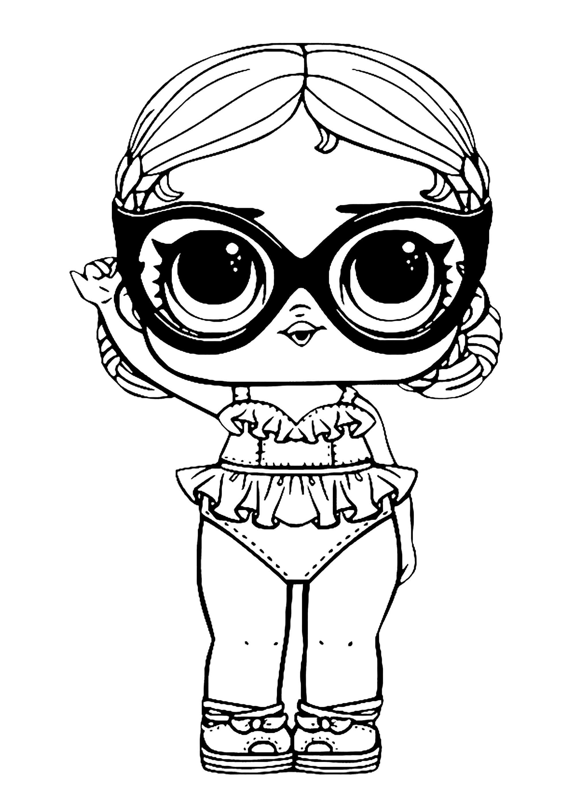 99 Lol Doll Coloring Pages Free Printable 88