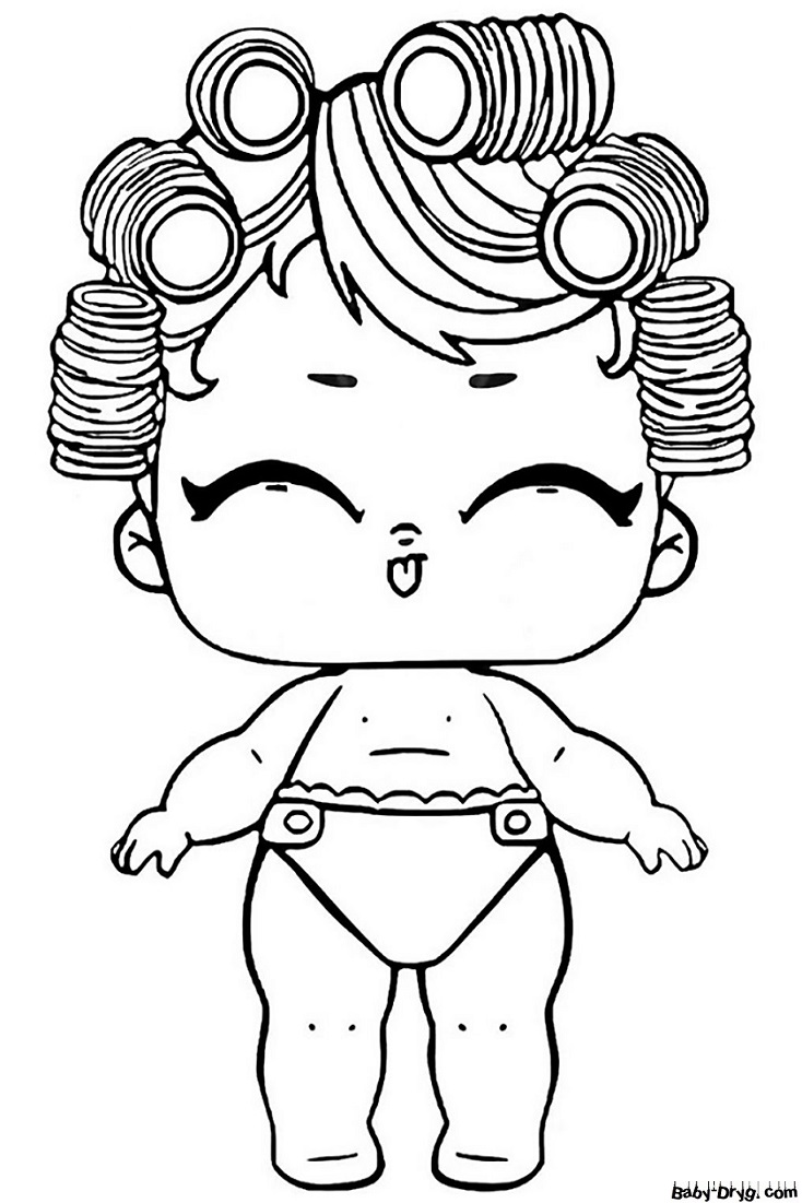 99 Lol Doll Coloring Pages Free Printable 9