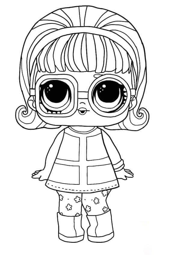 99 Lol Doll Coloring Pages Free Printable 92