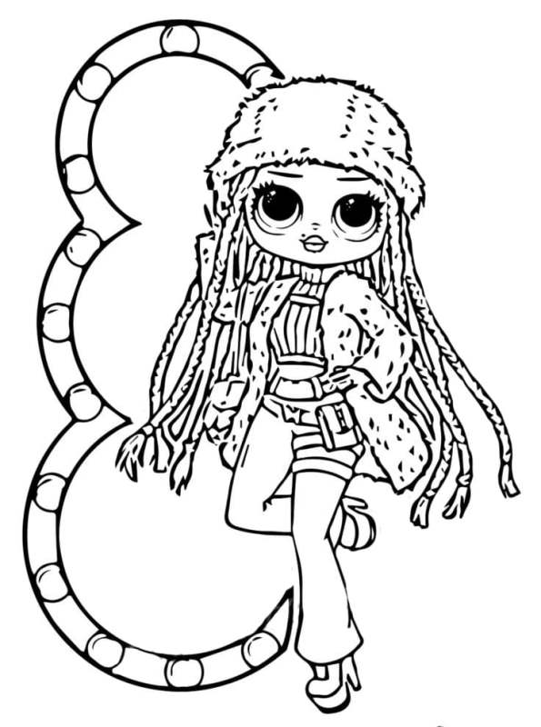 99 Lol Doll Coloring Pages Free Printable 96