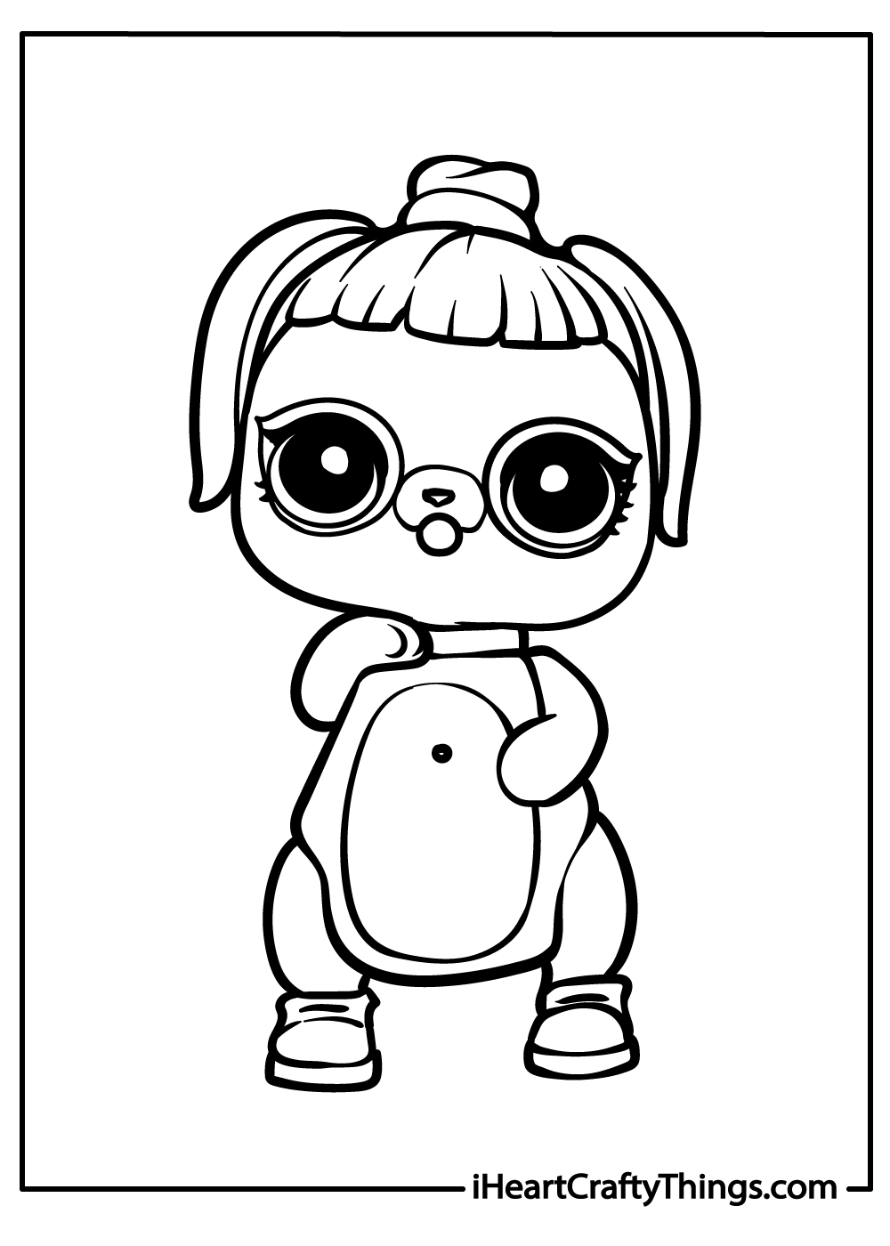 99 Lol Doll Coloring Pages Free Printable 97