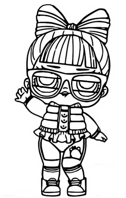 99 Lol Doll Coloring Pages Free Printable 98