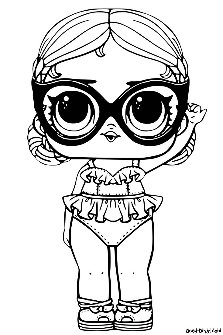 99 Lol Doll Coloring Pages Free Printable 99