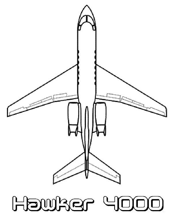 Air Plane Coloring Pages Free Printable 104