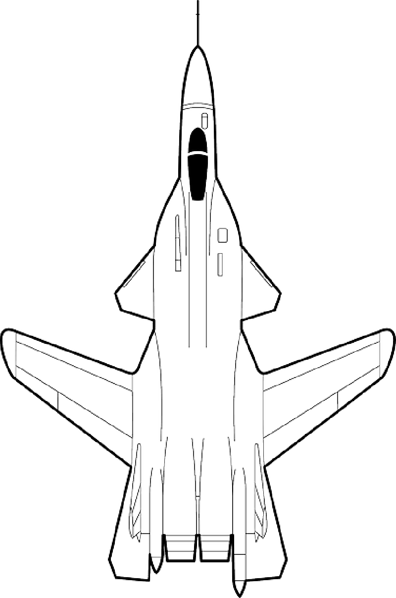 Air Plane Coloring Pages Free Printable 11