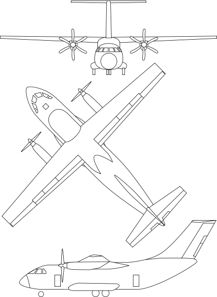 Air Plane Coloring Pages Free Printable 122