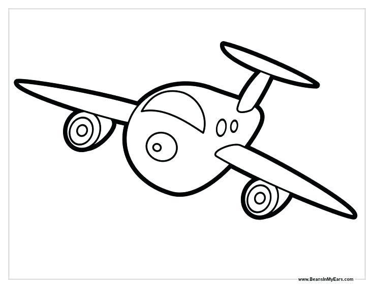 Air Plane Coloring Pages Free Printable 126