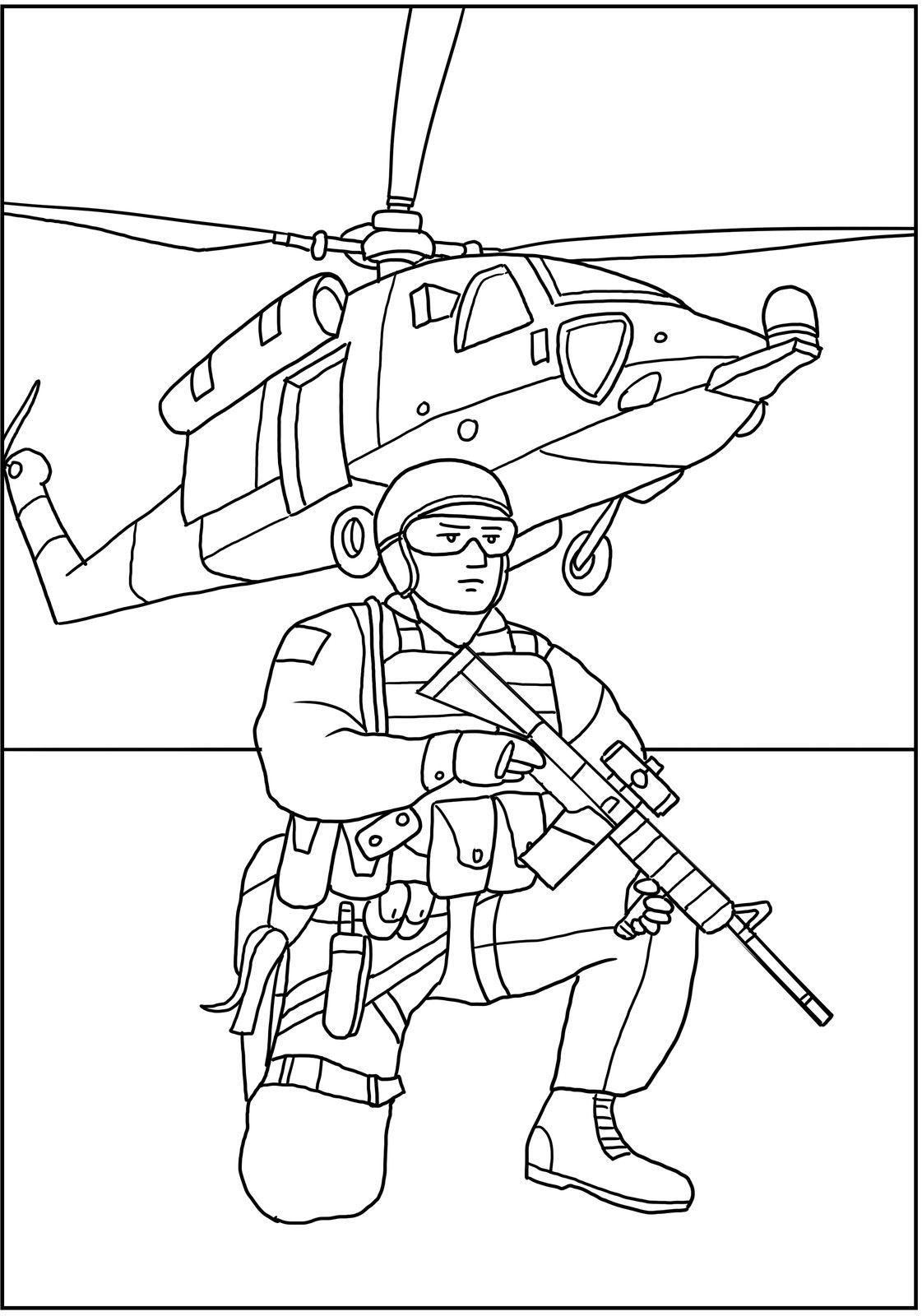 Air Plane Coloring Pages Free Printable 46