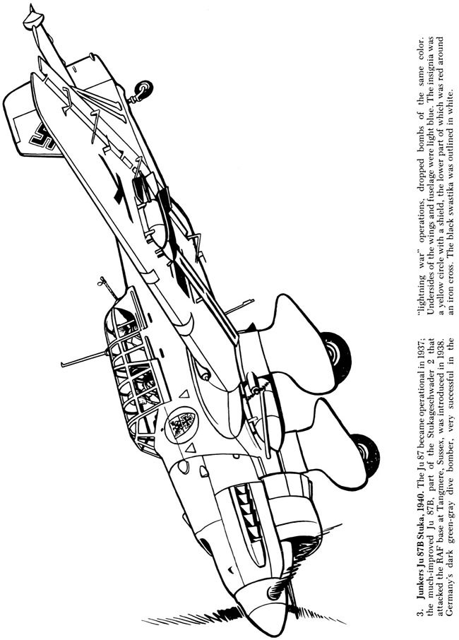 Air Plane Coloring Pages Free Printable 47