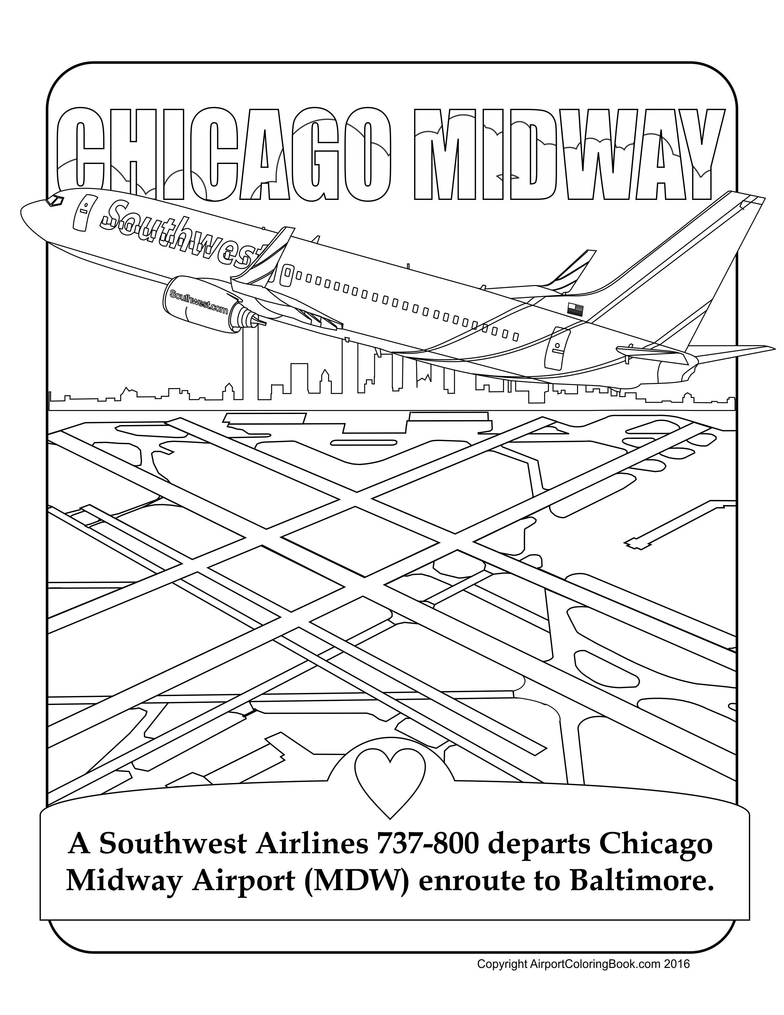 Air Plane Coloring Pages Free Printable 72