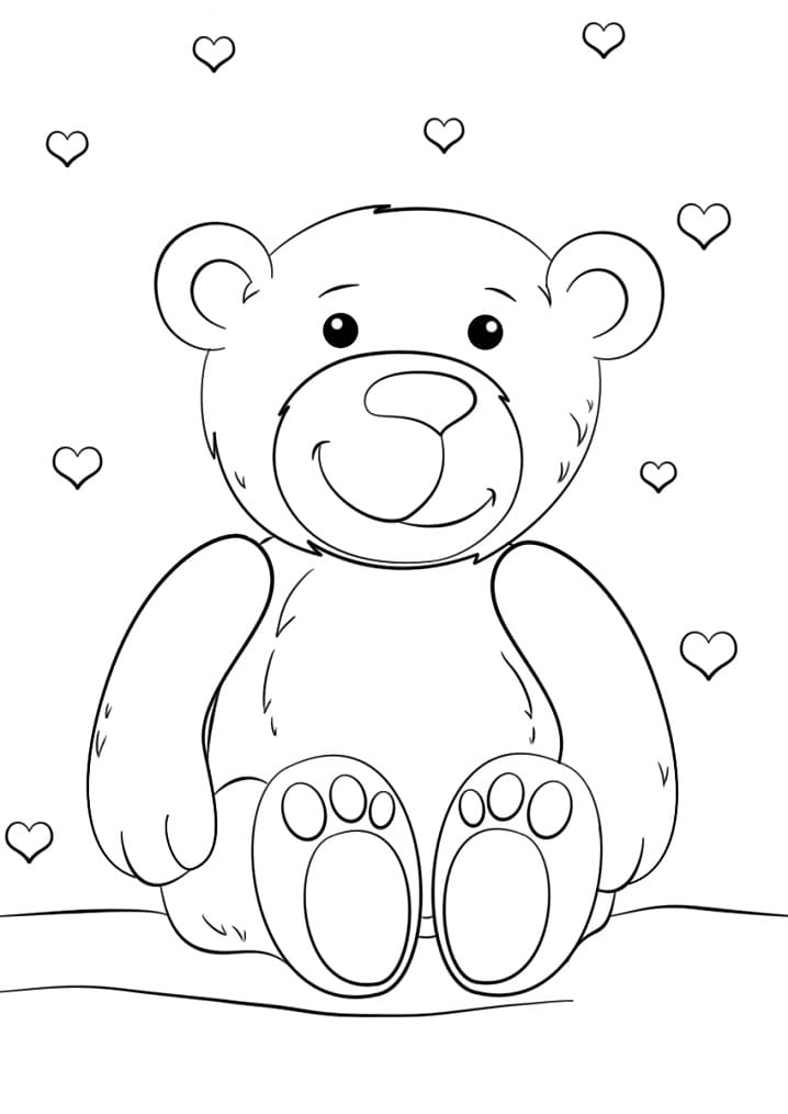 Bear Coloring Pages Free Printable 101