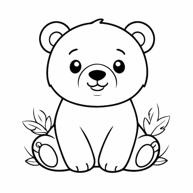 Bear Coloring Pages Free Printable 106