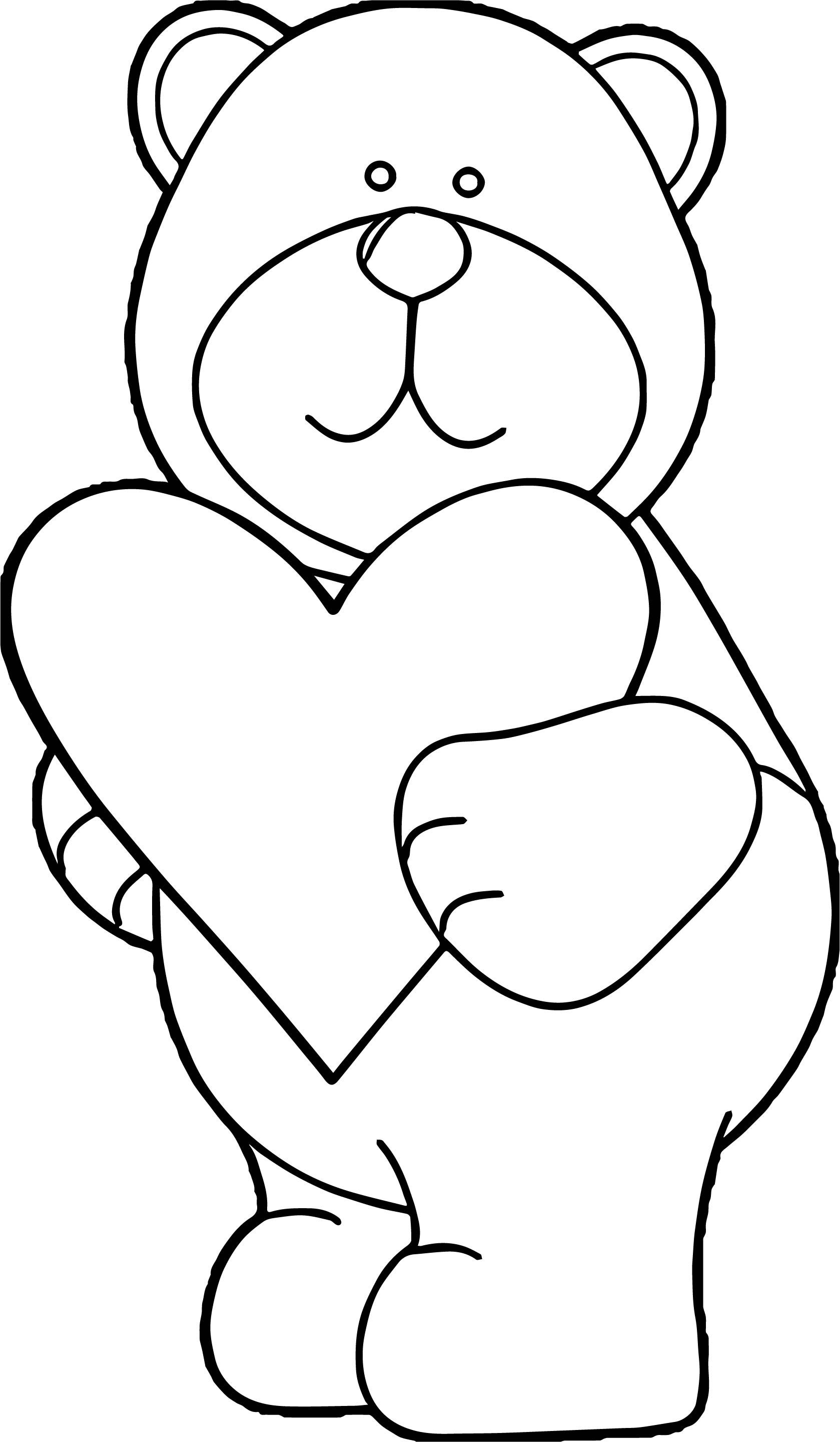 Bear Coloring Pages Free Printable 113