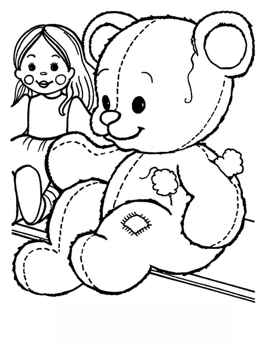 Bear Coloring Pages Free Printable 124