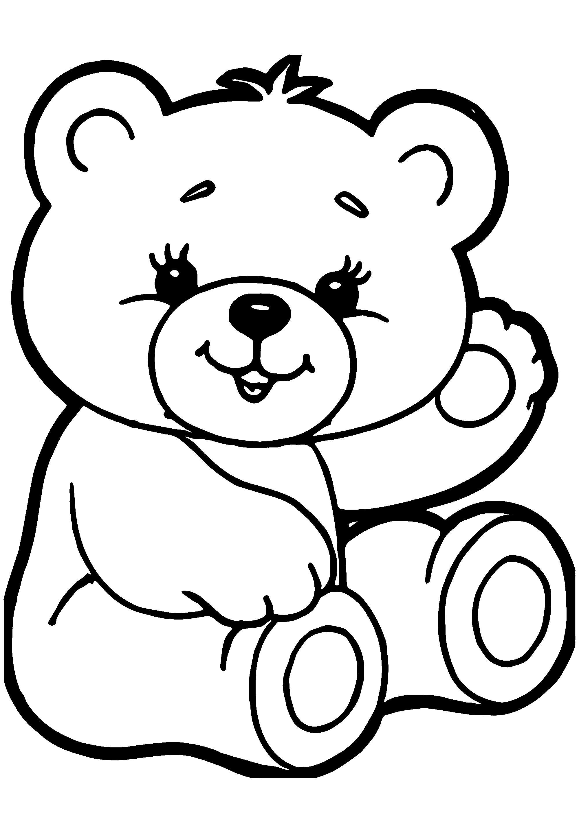 Bear Coloring Pages Free Printable 129