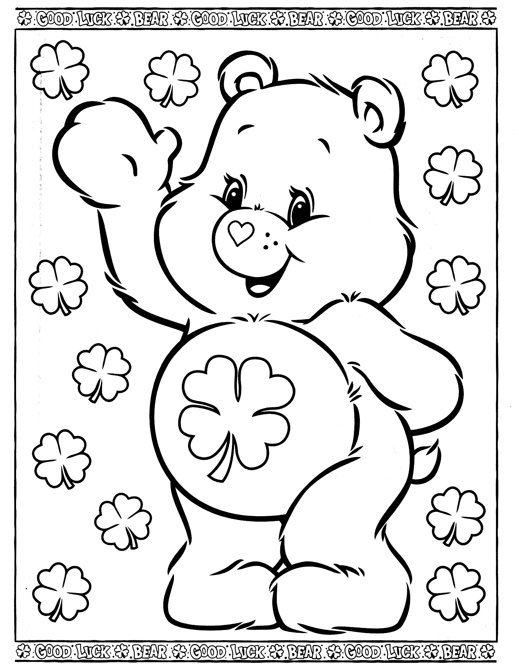 Bear Coloring Pages Free Printable 133