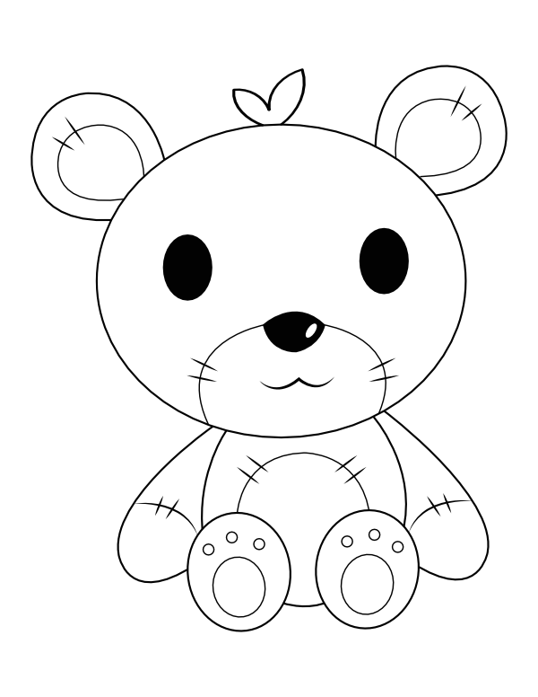 Bear Coloring Pages Free Printable 139