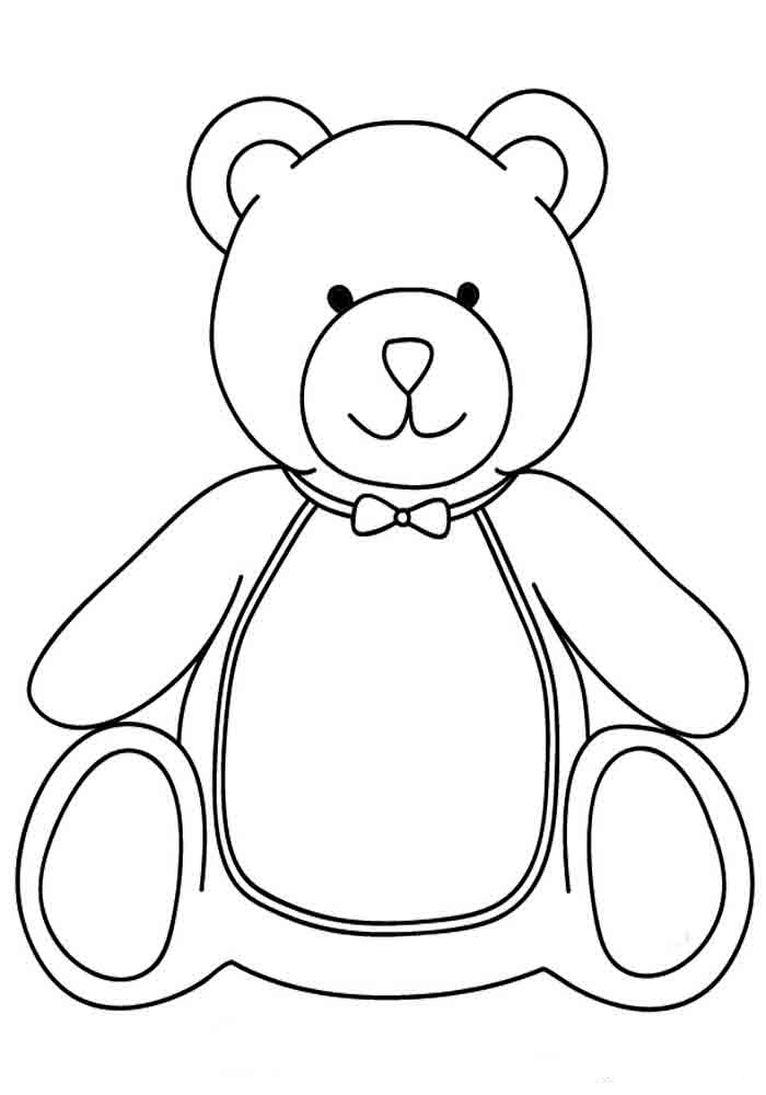 Bear Coloring Pages Free Printable 14