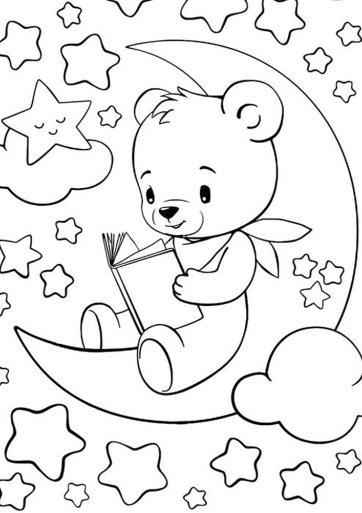 Bear Coloring Pages Free Printable 140