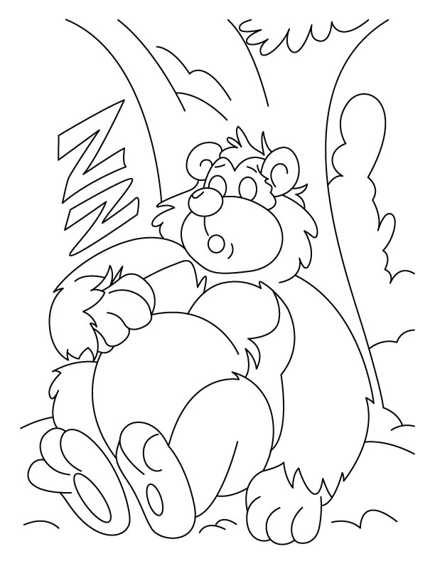 Bear Coloring Pages Free Printable 142