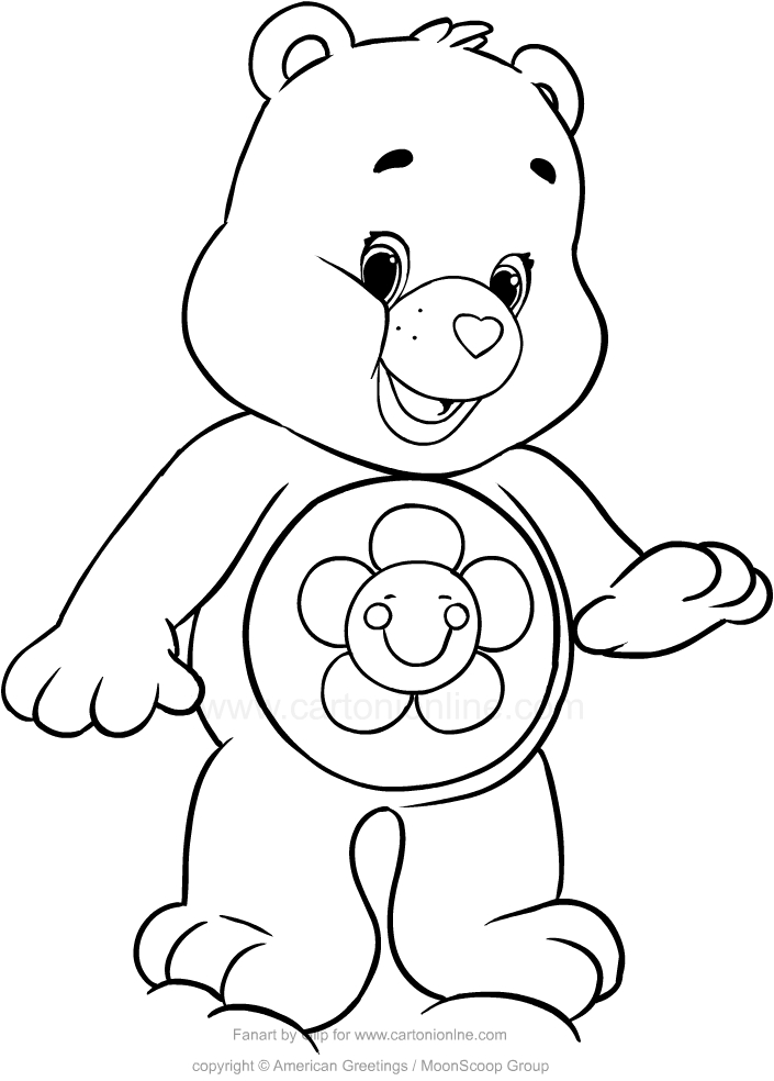 Bear Coloring Pages Free Printable 15