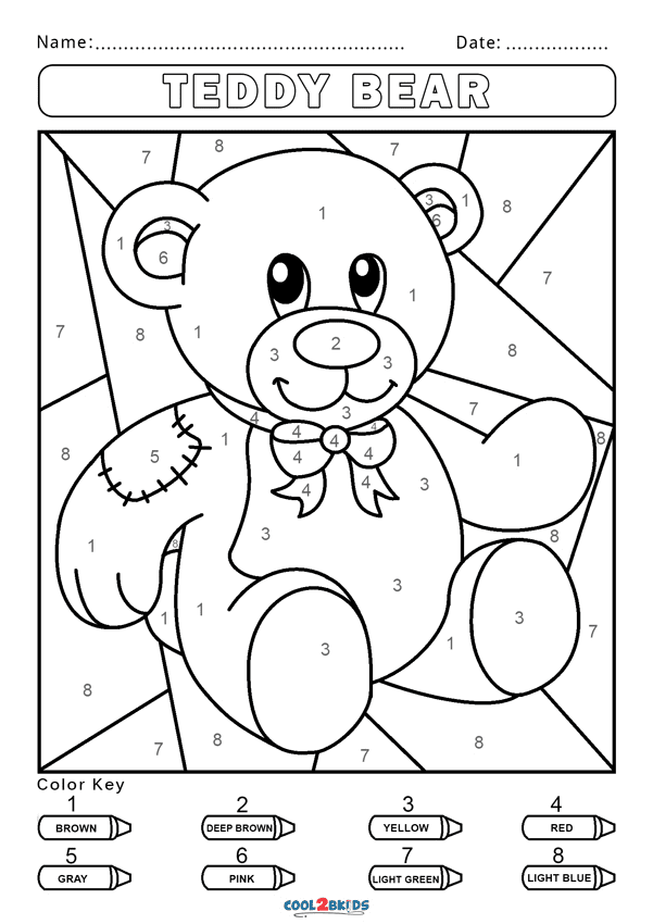 Bear Coloring Pages Free Printable 164