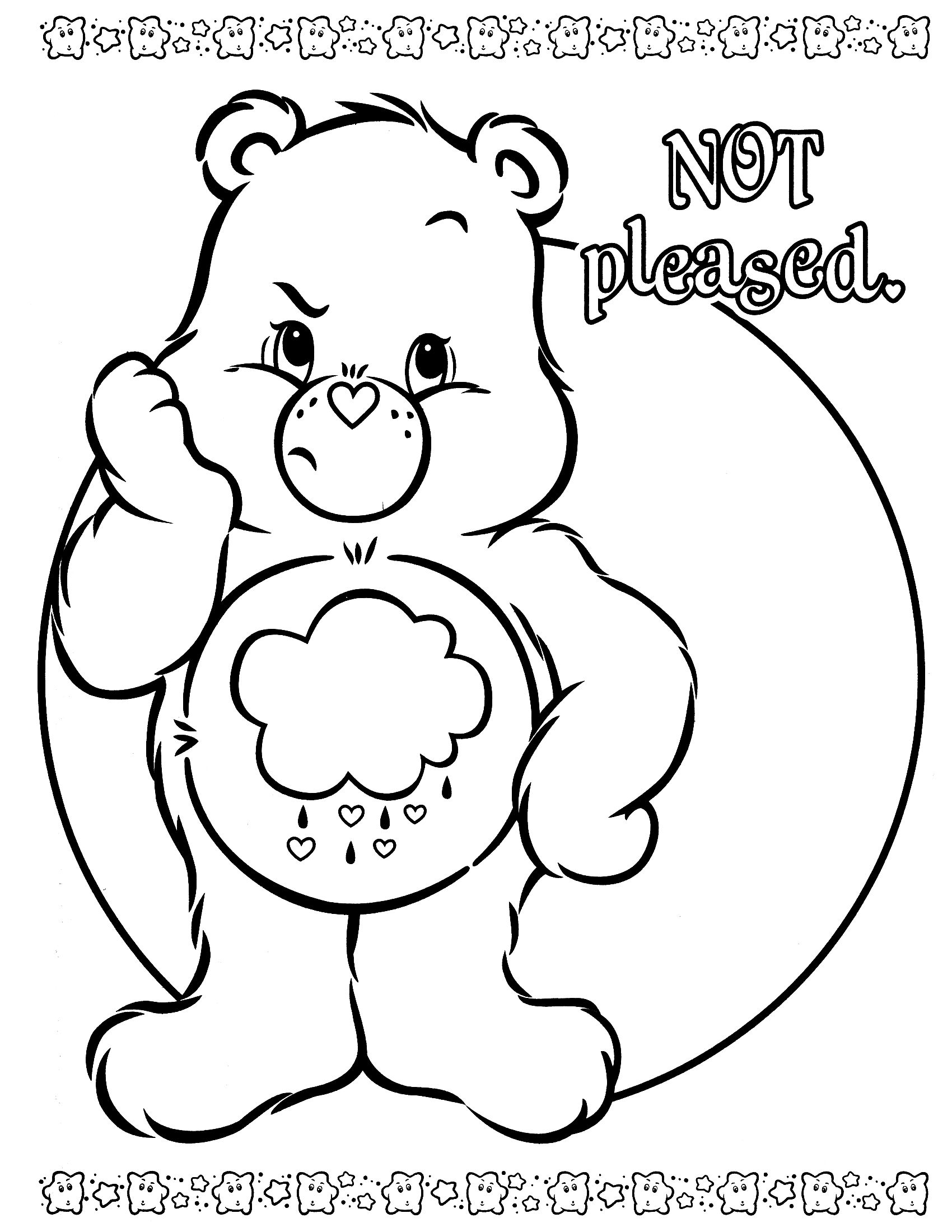 Bear Coloring Pages Free Printable 17