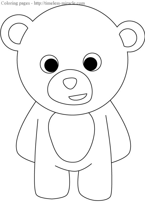 Bear Coloring Pages Free Printable 174