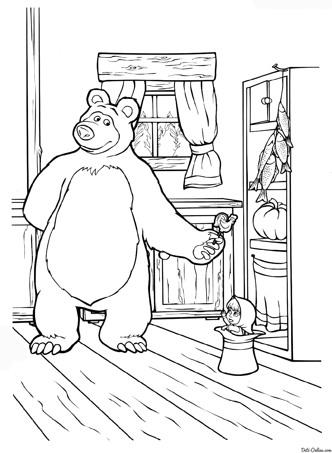 Bear Coloring Pages Free Printable 179