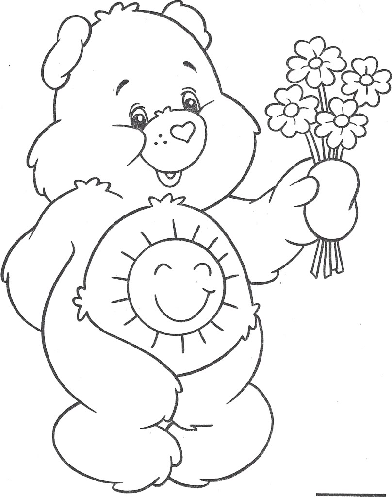 Bear Coloring Pages Free Printable 22