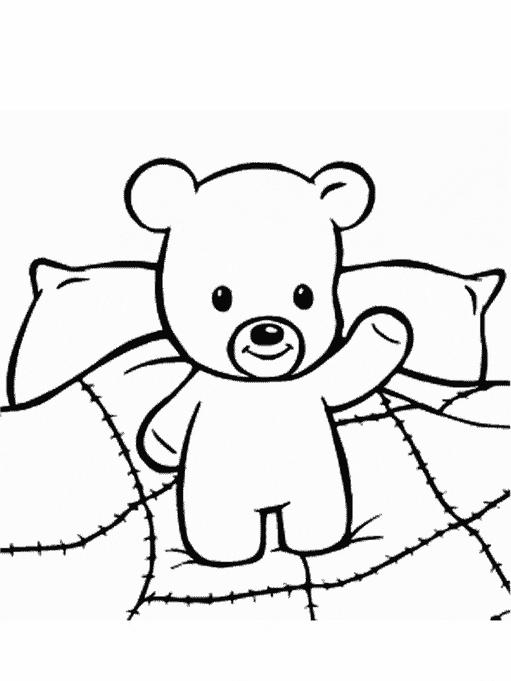 Bear Coloring Pages Free Printable 24