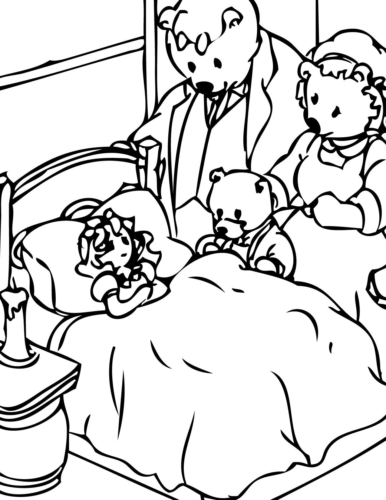 Bear Coloring Pages Free Printable 25