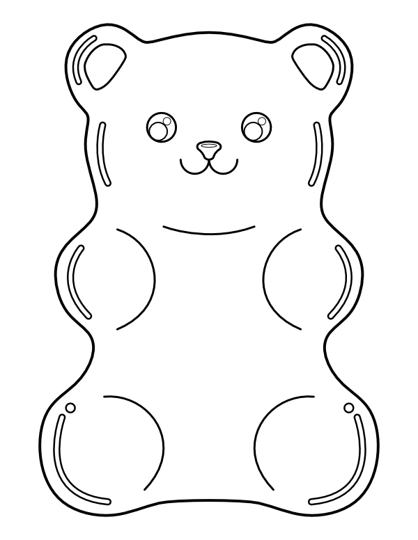 Bear Coloring Pages Free Printable 26