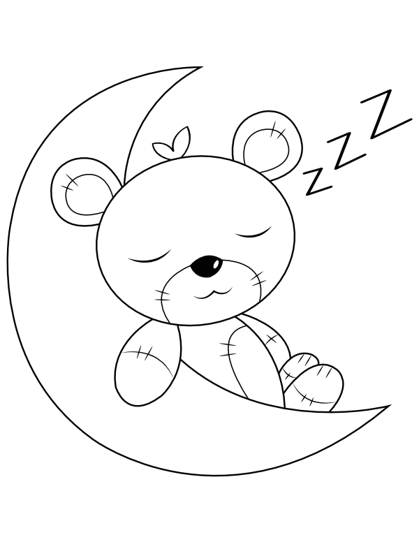 Bear Coloring Pages Free Printable 27