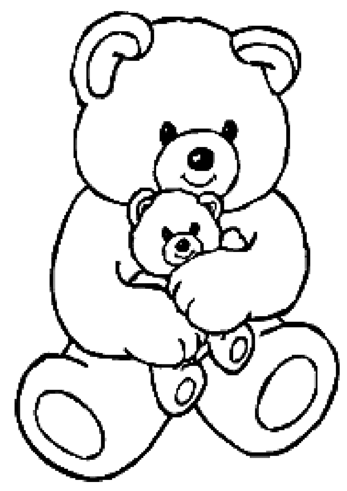 Bear Coloring Pages Free Printable 32