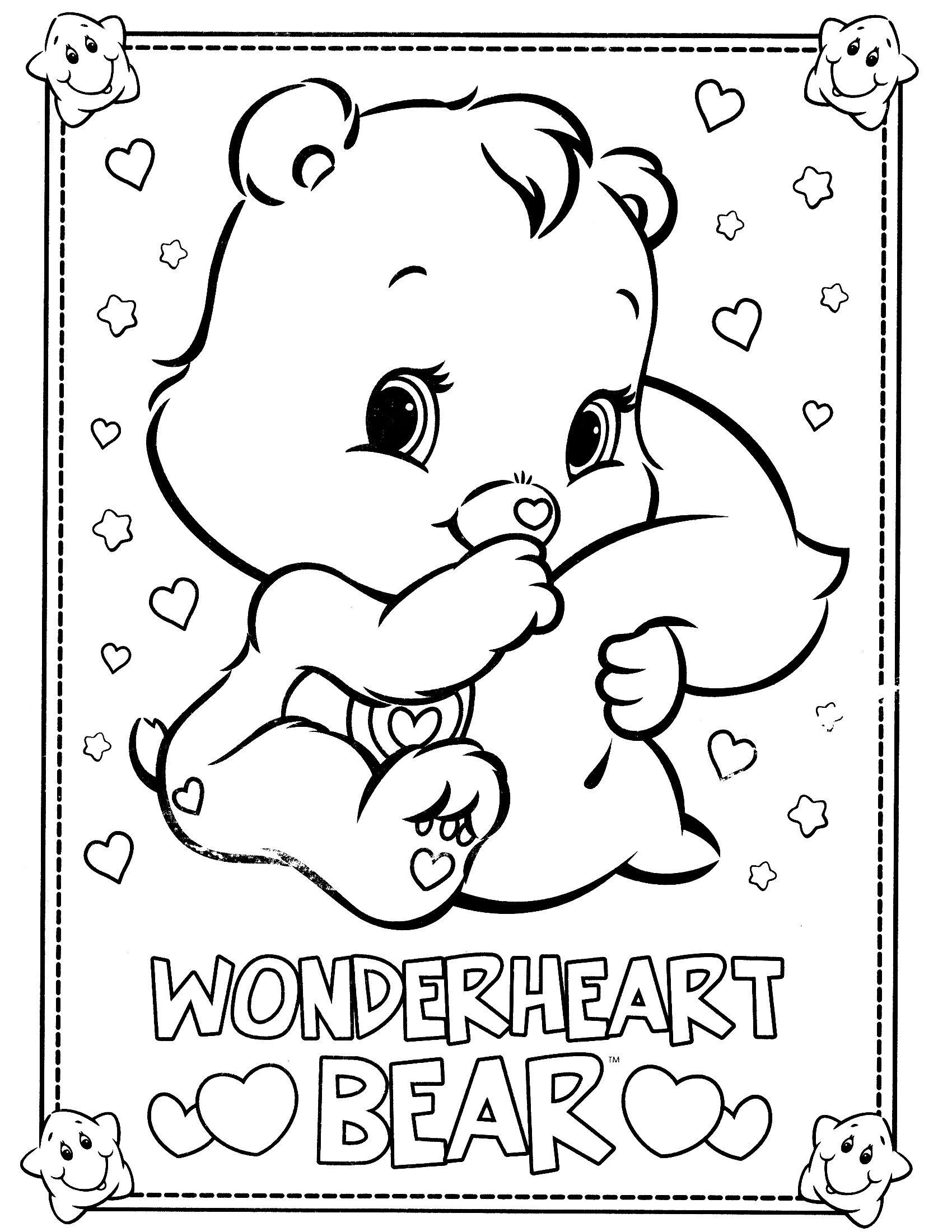 Bear Coloring Pages Free Printable 33