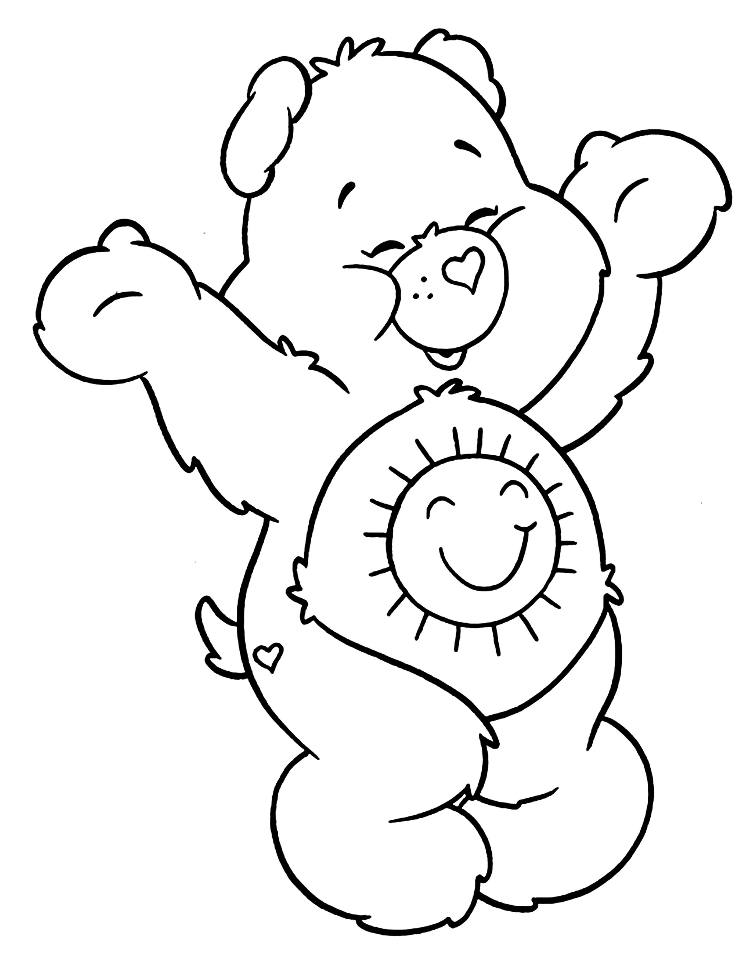 Bear Coloring Pages Free Printable 34