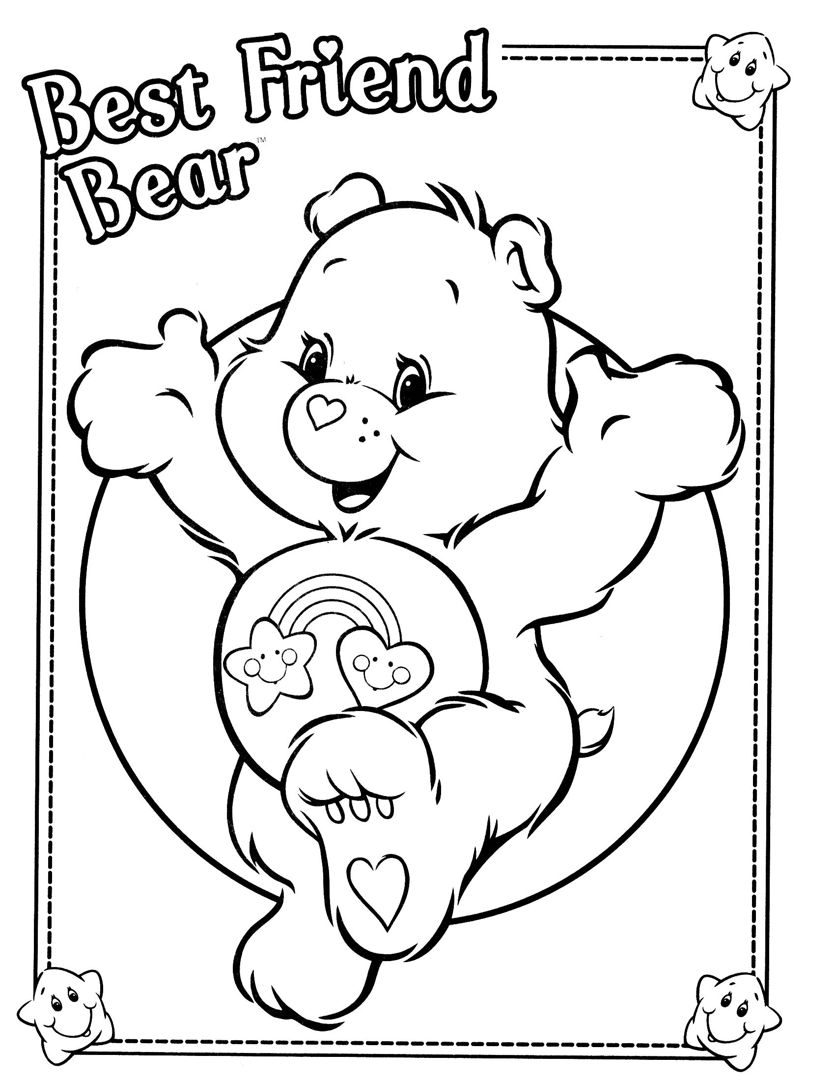 Bear Coloring Pages Free Printable 35