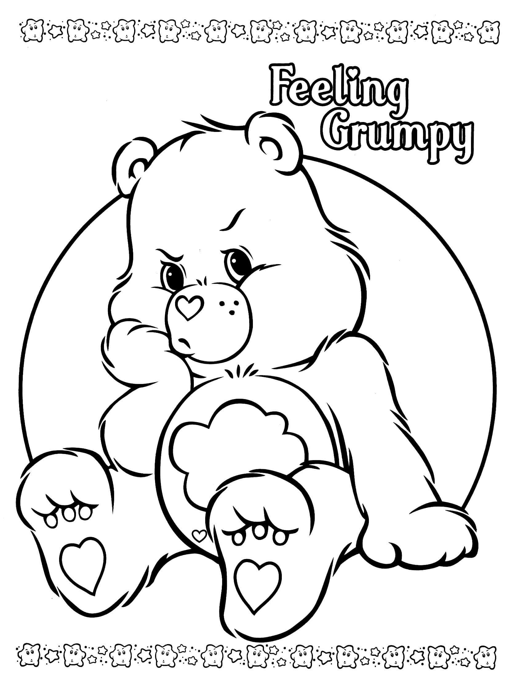 Bear Coloring Pages Free Printable 36