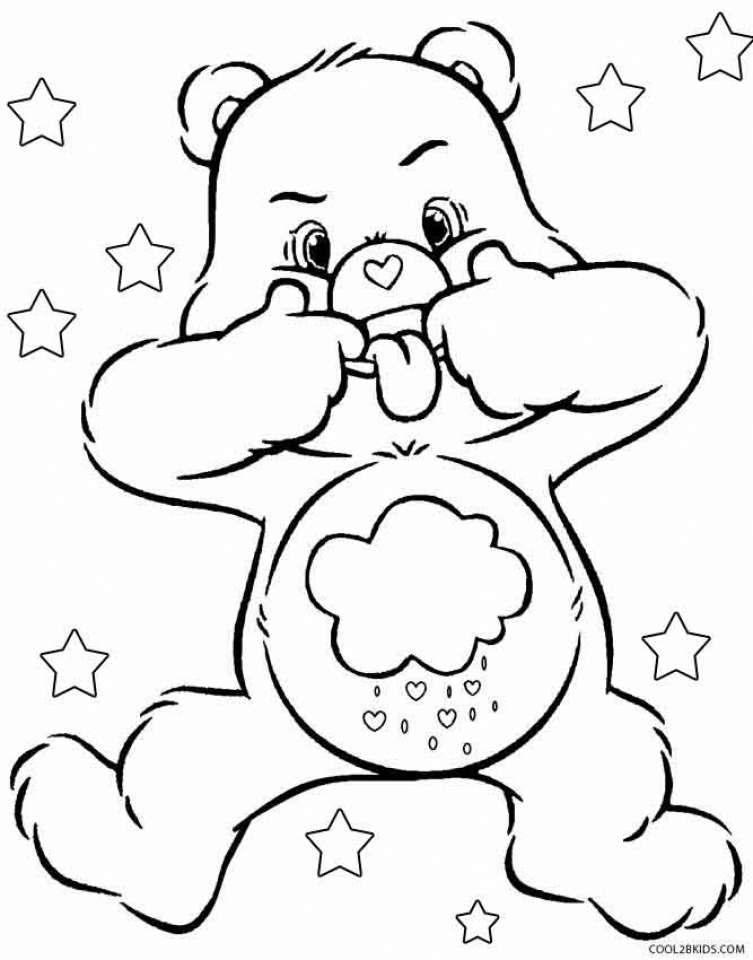 Bear Coloring Pages Free Printable 37