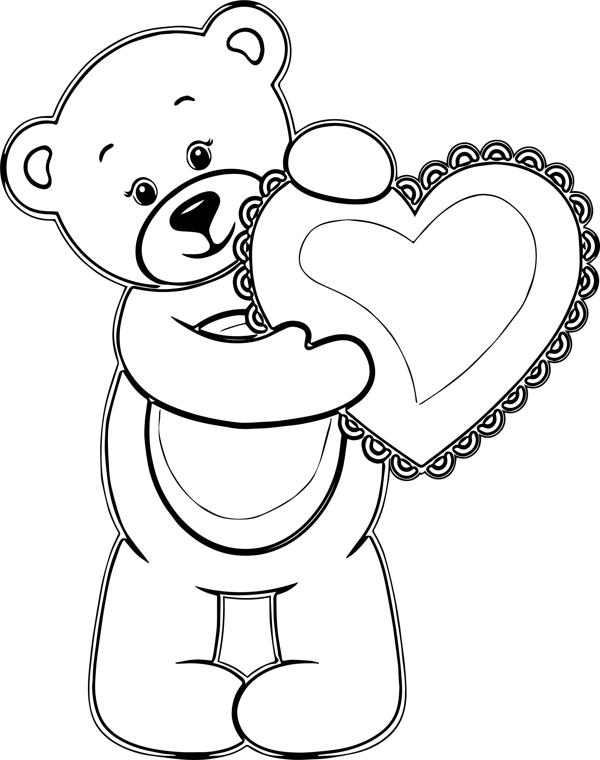 Bear Coloring Pages Free Printable 39